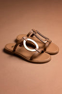 Σανδάλια δερμάτινα Iris Sandals - Mocha