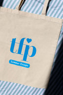 Επετειακή λινή tfp bag - Μπεζ