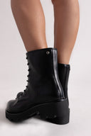 Αρβυλάκια chunky με κορδόνια MARAVAL - Μαύρο - thefashionproject.gr - MARAVAL