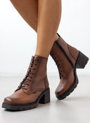 Αρβυλάκια δερμάτινα Ragazza 0652 - Ταμπά - thefashionproject.gr - RAGAZZA