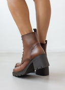Αρβυλάκια δερμάτινα Ragazza 0652 - Ταμπά - thefashionproject.gr - RAGAZZA