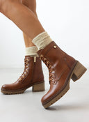 Αρβυλάκια με τακούνι Xti 143368 - Κάμελ - thefashionproject.gr - Xti Footwear