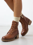 Αρβυλάκια με τακούνι Xti 143368 - Κάμελ - thefashionproject.gr - Xti Footwear