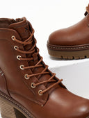 Αρβυλάκια με τακούνι Xti 143368 - Κάμελ - thefashionproject.gr - Xti Footwear