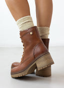 Αρβυλάκια με τακούνι Xti 143368 - Κάμελ - thefashionproject.gr - Xti Footwear