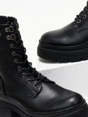 Αρβυλάκια με τρακτερωτή σόλα Refresh 171984 - Μαύρο - thefashionproject.gr - Refresh