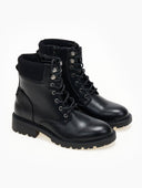 Αρβυλάκια με υφασμάτινη λεπτομέρεια Gabi Boots 1993 - Μαύρο - thefashionproject.gr - Gabi Boots 1993