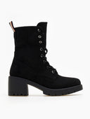Αρβυλάκια suede με τακούνι ERYNN - Μαύρο - thefashionproject.gr - ERYNN