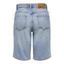 Βερμούδα τζιν ψηλόμεση ONLY 15256709 - Μπλε denim - thefashionproject.gr - ONLY