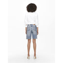 Βερμούδα τζιν ψηλόμεση ONLY 15256709 - Μπλε denim - thefashionproject.gr - ONLY
