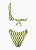 Bikini Set γκοφρε με έναν ώμο