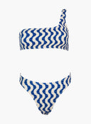 Bikini Set γκοφρε με έναν ώμο