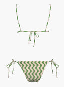 Bikini Set γκοφρε με τριγωνάκι
