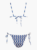 Bikini Set γκοφρε με τριγωνάκι