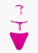 Bikini Set high leg - Magenta - thefashionproject.gr - The Fashion Project