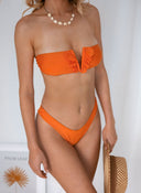 Bikini Set high leg με μπανέλα
