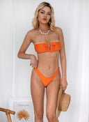 Bikini Set high leg με μπανέλα
