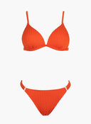 Bikini set με ανάγλυφο σχέδιο