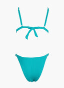 Bikini set με ανάγλυφο σχέδιο
