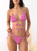 Bikini Set με ιδιαίτερο print 