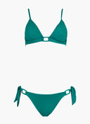 BIkini set με κρίκο στο ίδιο χρώμα