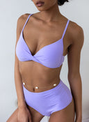 Bikini Set ψηλόμεσο με corset slip