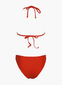 Bikini Set ribbed με τριγωνάκι 