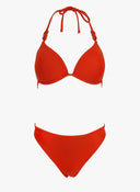 Bikini Set ribbed με τριγωνάκι 