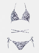Bikini Set τριγωνάκι με print