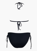 Bikini set τριγωνάκι με σταθερή ενίσχυση - Μαύρο - thefashionproject.gr - Modern ocean