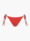 Bikini slip basic με κορδόνια 