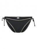 Bikini σλιπ με κορδόνια Only 15324868 - Μαύρο - thefashionproject.gr - ONLY - 24120002003