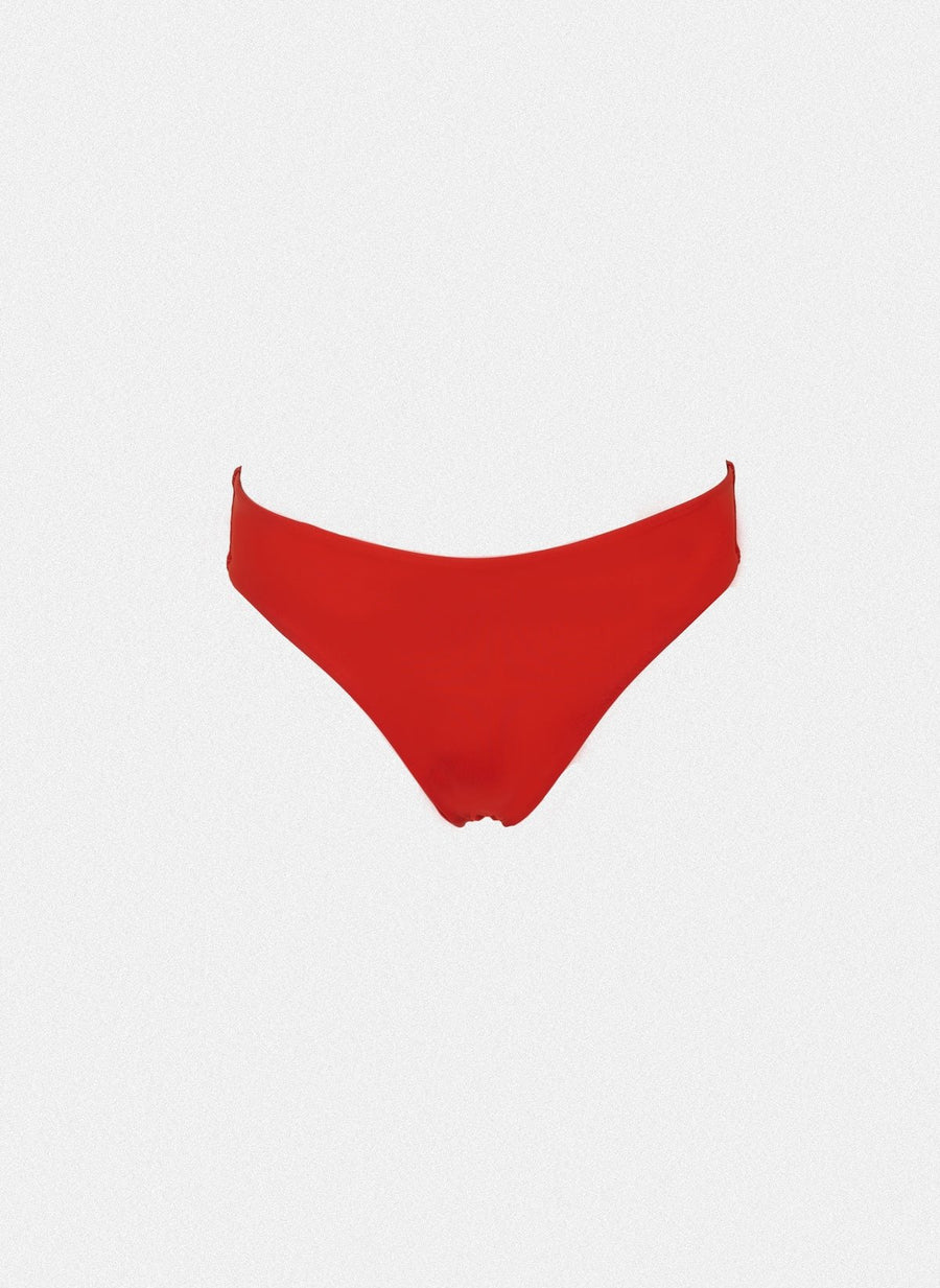 Bikini slip μονόχρωμο plus size
