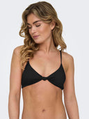 Bikini top τριγωνάκι με κόμπο ONLY 15314221
