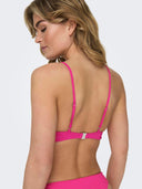 Bikini top τριγωνάκι με κόμπο ONLY 15314221