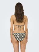Bikini top τριγωνάκι με print Only 15324867
