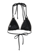 Bikini top τριγωνάκι Only 15324867 - Μαύρο - thefashionproject.gr - ONLY