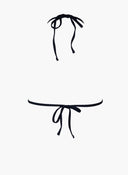Bikini top τριγωνάκι plus size με ενίσχυση