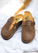 Clogs ανατομικά από δέρμα καστόρι Plakton 181539
