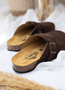 Clogs ανατομικά από δέρμα καστόρι Plakton 181539