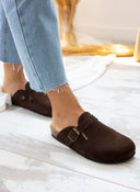 Clogs ανατομικά από δέρμα καστόρι Plakton 181539