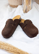 Clogs ανατομικά από δέρμα καστόρι Plakton 181539
