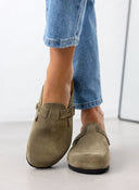 Clogs ανατομικά από δέρμα καστόρι Plakton 181539