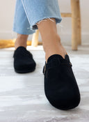 Clogs ανατομικά από δέρμα καστόρι Plakton 181539 - Μαύρο - thefashionproject.gr - Plakton