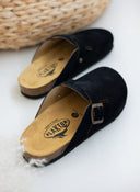 Clogs ανατομικά από δέρμα καστόρι Plakton 181539 - Μαύρο - thefashionproject.gr - Plakton