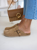Clogs ανατομικά από δέρμα καστόρι Plakton 181539 - Μπεζ - thefashionproject.gr - Plakton
