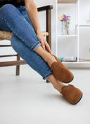 Clogs ανατομικά από δέρμα καστόρι Plakton 181539 - Ταμπά - thefashionproject.gr - Plakton