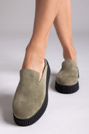 Clogs καστόρινα flatforms Iris 
