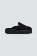 Clogs καστόρινα flatforms Iris - Μαύρο - thefashionproject.gr - IRIS