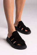 Clogs καστόρινα flatforms Tfp